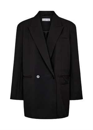 Premiere oversized triangle blazer Black HAUE L'AMITIÈ